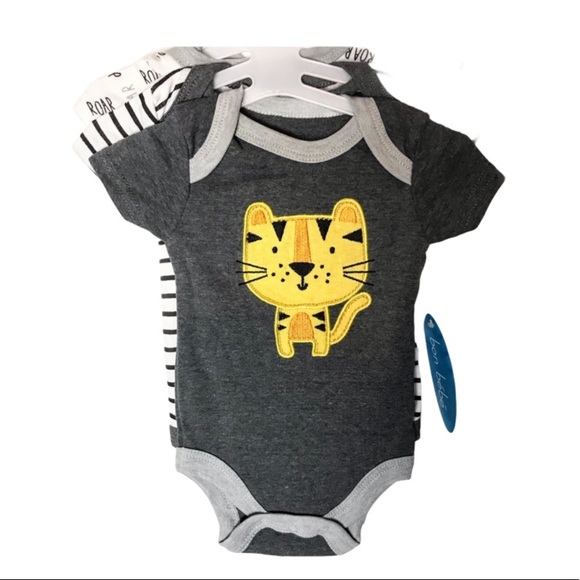 NWT 3 pack Bon Bebe bodysuits - Picture 9 of 9